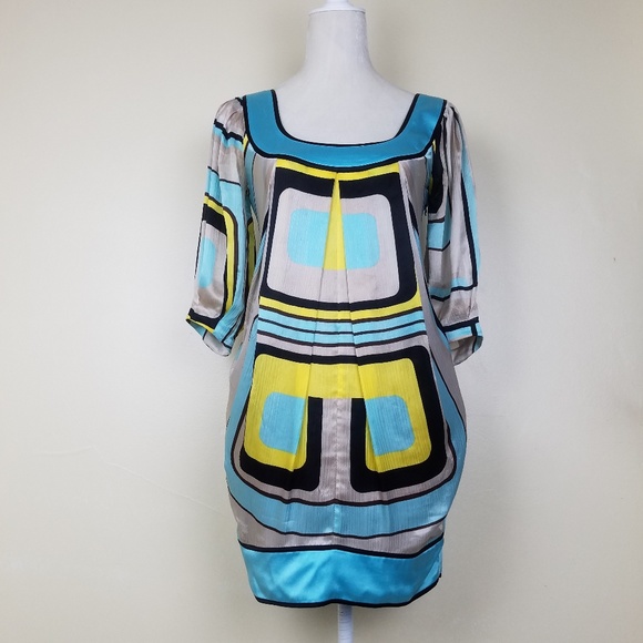 bebe Dresses & Skirts - Bebe Silk Kimono Style Mini Dress Size XXS